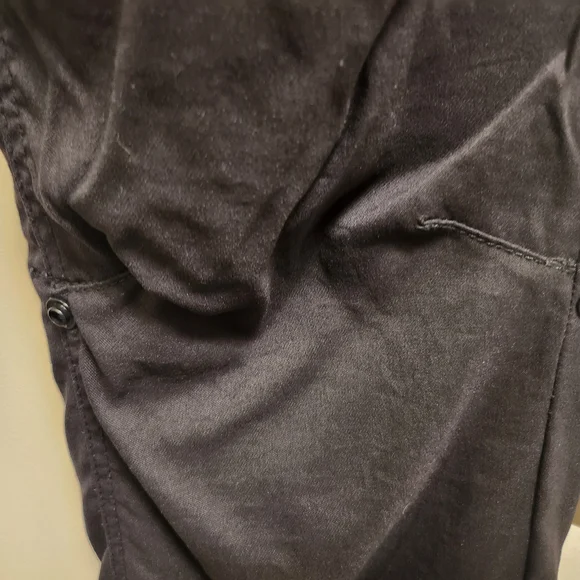 Prana Halle Women's Straight-Leg Hiking/Activewear Pants in Charcoal Black - Picture 6 of 6